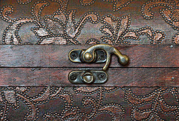 Close-up Treasure chest vintage