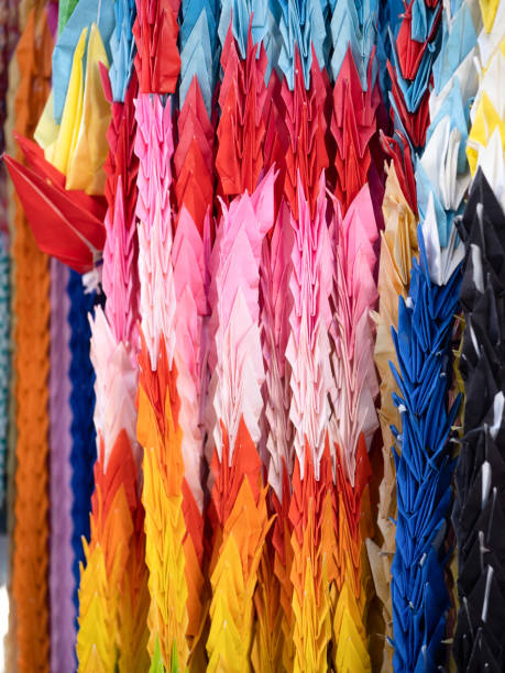 istock Thousand origami cranes 1363716783