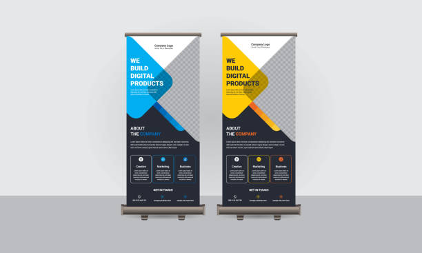 Corporate Stylish company business roll up banner design illustration Corporate Stylish company business roll up banner design illustration, Brochure, Roll Up Banner, Template, Design, Flyer - Leaflet, indesign templates stock illustrations