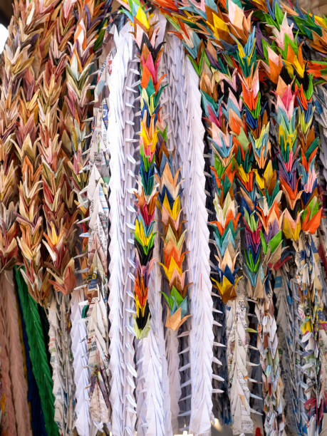 istock Thousand origami cranes 1363716805