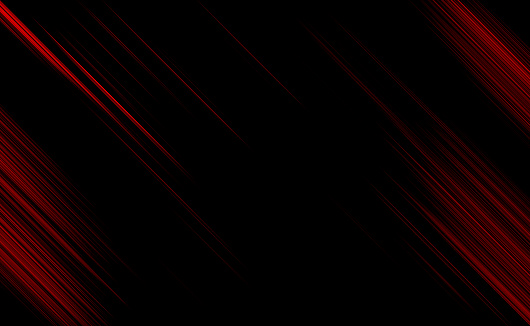 abstracto rojo y negro son patrones de luz con el degradado es el con la pared de suelo textura metal suave tecnología diagonal fondo negro oscuro elegante limpio moderno. photo