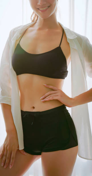 istock woman shows her body shape 1363726779