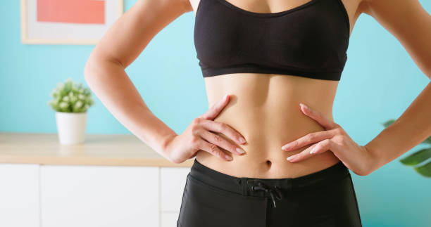 istock woman shows her body shape 1363726781