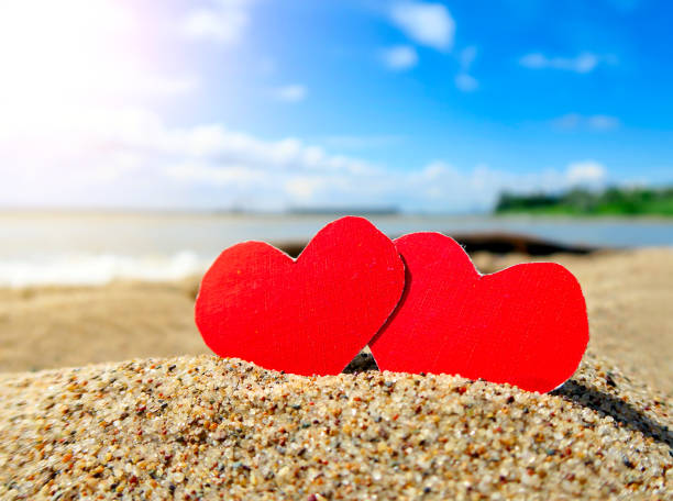 istock Hearts on the Seashore 1363730040