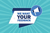 istock We want your feedback banner with megaphone 1363733255