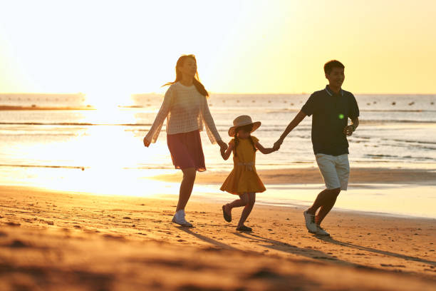 istock Three holiday at the seaside 1363734824