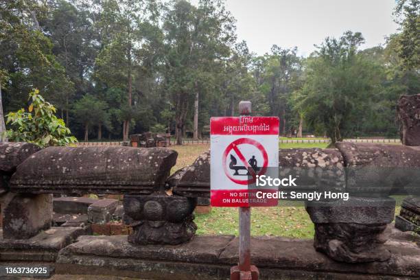 The Sign Stock Photo - Download Image Now - Angkor, Mountain, Temple - Building