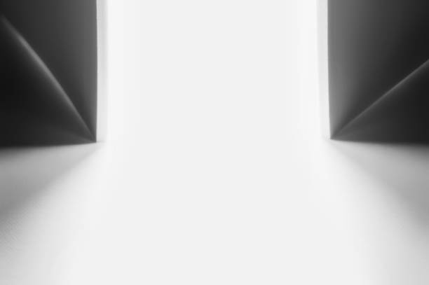 istock an opening door in the backlight as a monopchrome background for further processing 1363738526