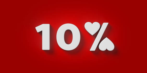 istock 10 % Valentine's Day Special Sales Discount poster 1363739774