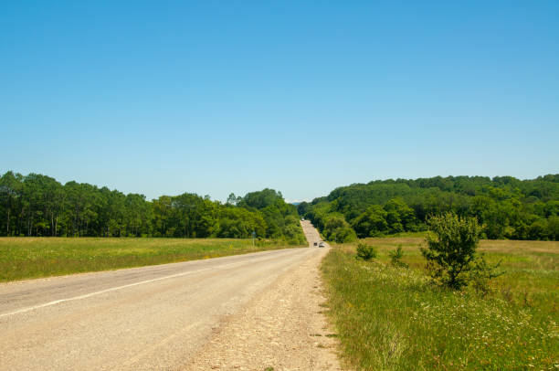 istock Federal highway in the Karachay-Cherkess Republic. 1363751672