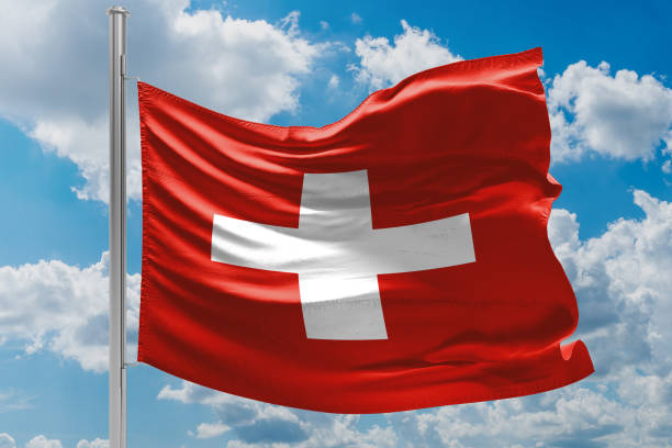 istock The flag of Switzerland 1363756660