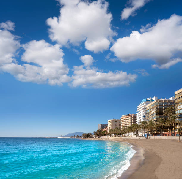 istock Marbella beach downtown Playa de Venus and Playa de la Bajadilla 1363766371