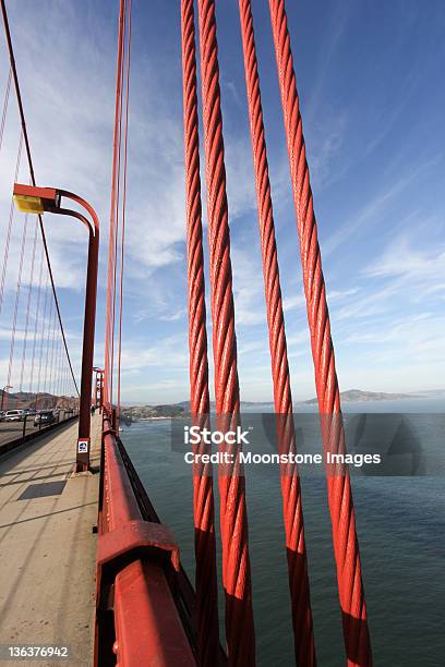 Golden Gate Bridge In San Francisco California Stock Photo - Download Image Now - Architectural Feature, Architecture, Bridge - Built Structure