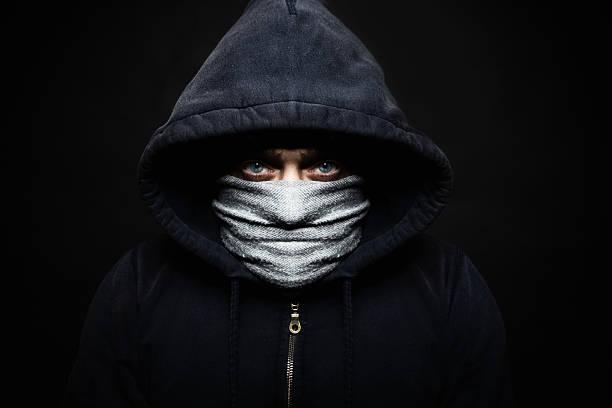 istock Man with hoodie. 136377158