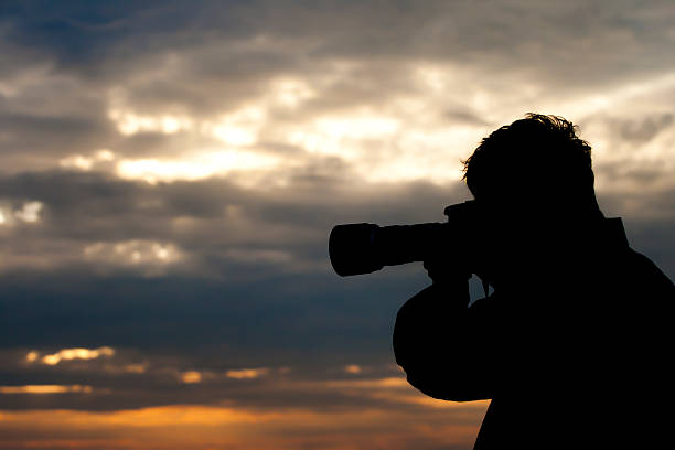 istock Silhouette of photographer 136377164