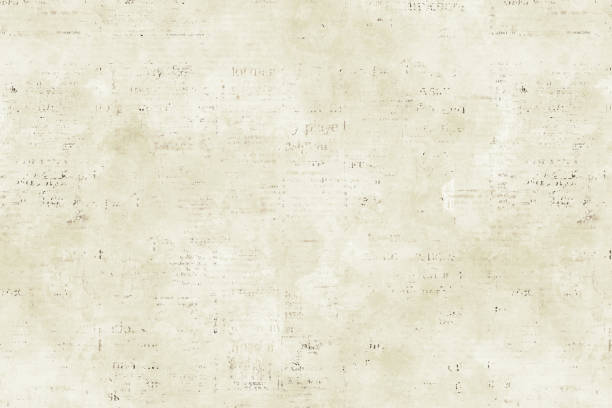 istock Newspaper paper grunge vintage old aged texture background 1363779600