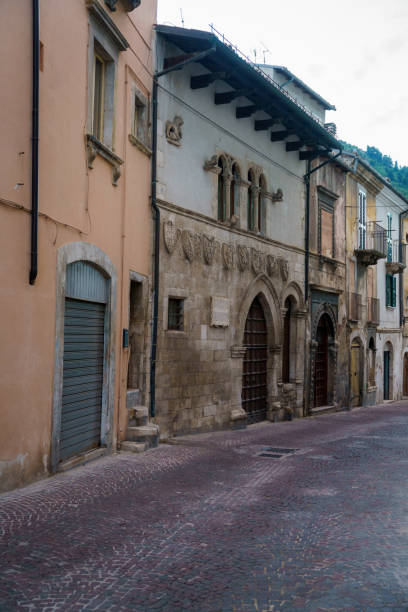 istock Popoli, Abruzzo, Italy: the city at evening 1363779963
