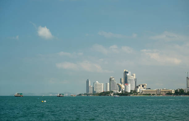 istock modern cityscape at sea 1363782983