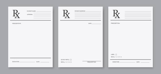 2,119 Blank Prescription Pad Illustrations & Clip Art - iStock