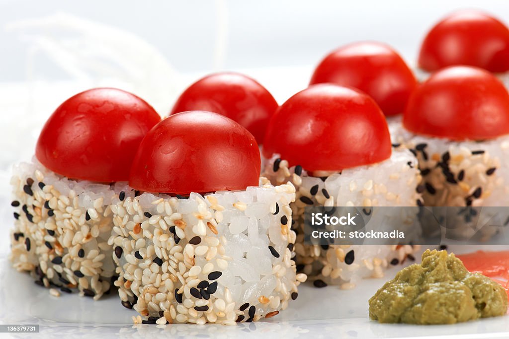 Japanische sushi. - Lizenzfrei Abnehmen Stock-Foto