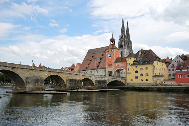 istock Danube in Regensburg 136379893