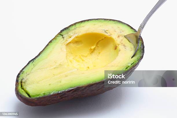 Avocado Ready To Eat Stock Photo - Download Image Now - Avocado, Close-up, Cross Section