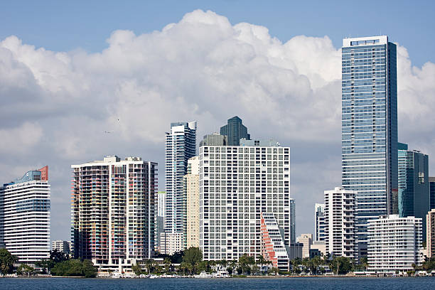 istock Miami Florida, downtown buildings 136380957