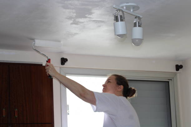 istock woman painting her house 1363815480