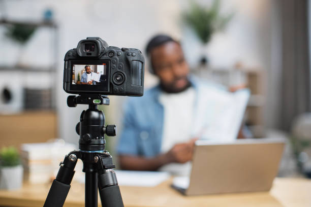 istock African man in headset having online conference from home 1363832490