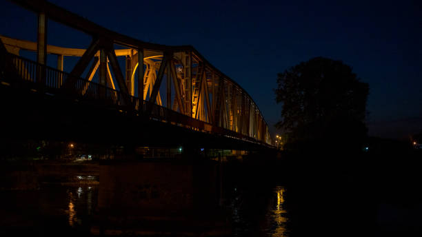 istock Traffic over water on a concrete bridge 1363837461