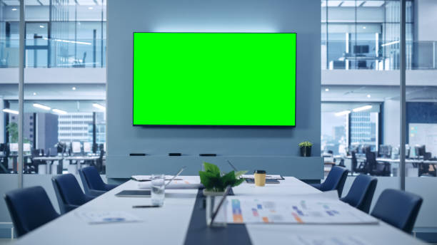 conference room, meeting room, interior visualization, 3D illustration