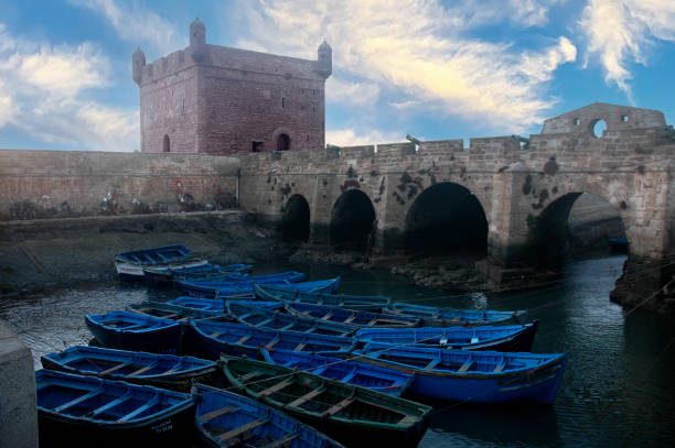 istock Old portuguese architecture in Essaouira (mogador) in Morocco 1363841579