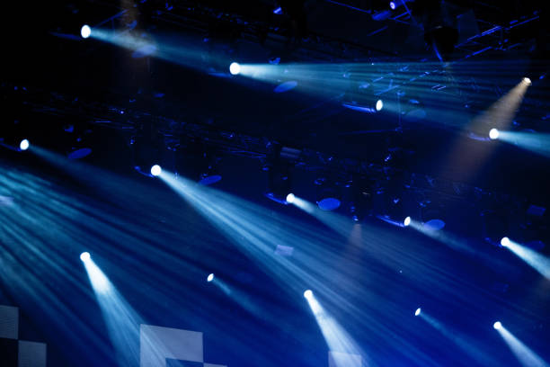 istock Stage lights at a live concert 1363844142