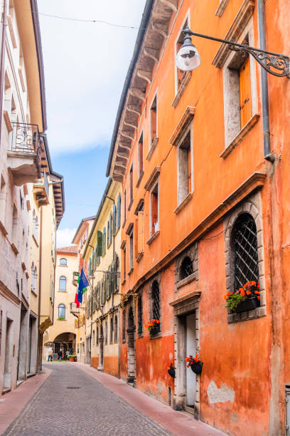 istock Belluno, Mezzaterra Street (Veneto, Italy) 1363847609