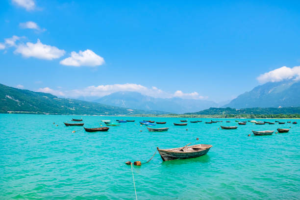 istock Lake Santa Croce (Veneto, Italy) 1363847926