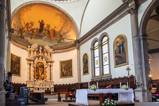 Interior of the Cathedral of Belluno