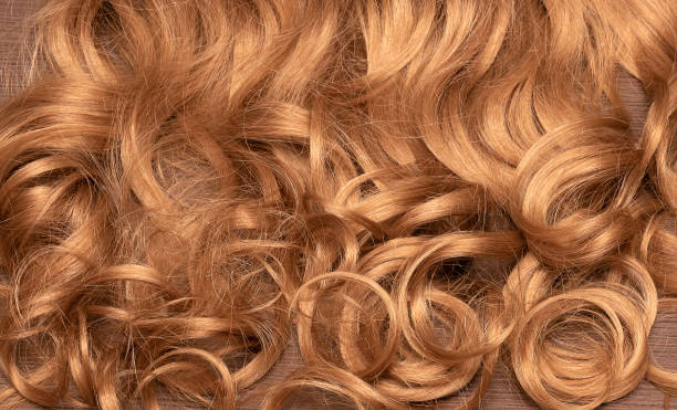 istock Golden blonde wavy hair 1363848226