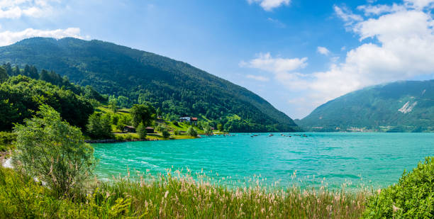 istock Lake Santa Croce (Veneto, Italy) 1363848277