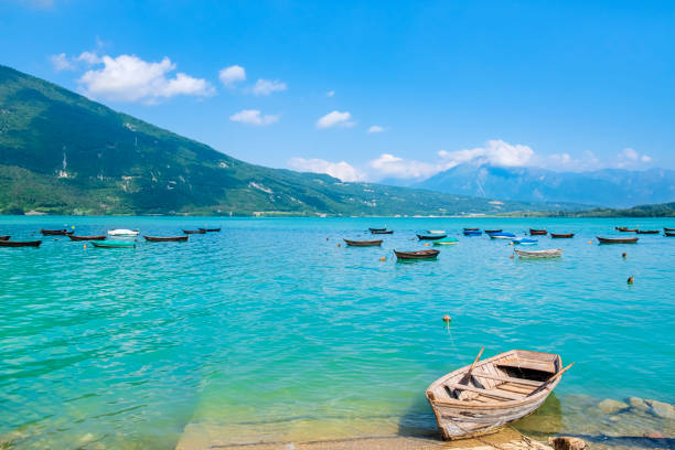 istock Lake Santa Croce (Veneto, Italy) 1363849785