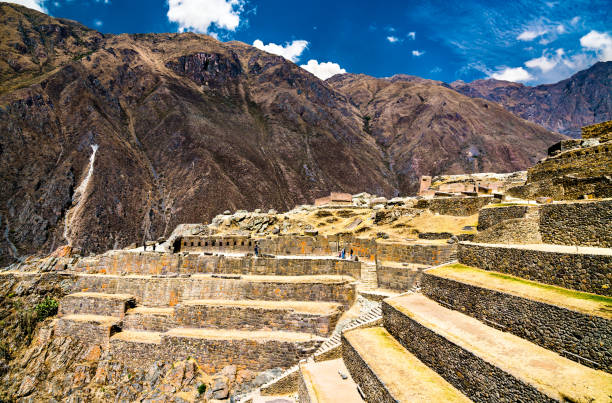 istock Inca ruins at Ollantaytambo in Peru 1363852032