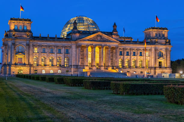 istock The Reichstag At Night In Berlin 1363853706