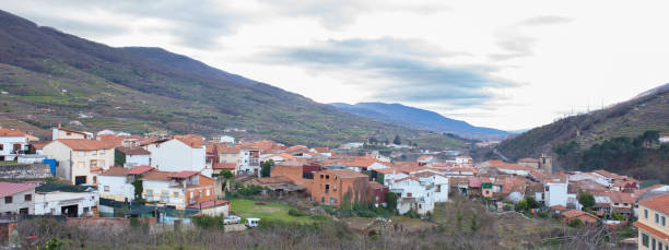 istock Cabezuela del Valle overview, Spain 1363855979