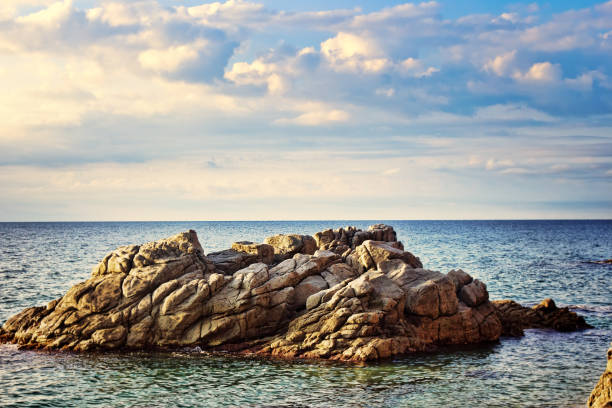 istock Mediterranean coast in bright colors of summer 1363860431