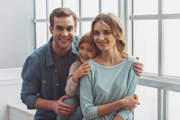 istock Beautiful young family 1363862499
