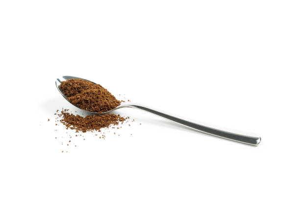 istock coffee spoon with roasted coffee beans 1363870223