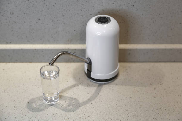 istock Electric rechargeable water pump for home or office use 1363873736