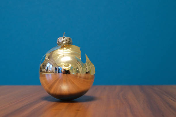istock a silver broken soft tree ball lies on the table 1363882225