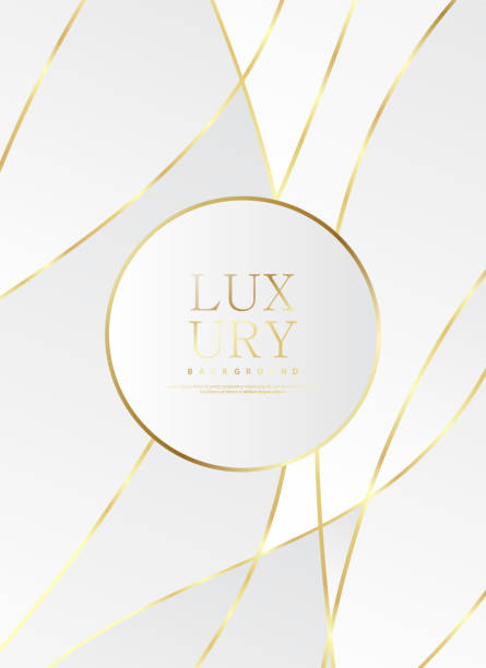 ilustrações de stock, clip art, desenhos animados e ícones de luxury pattern. premium gold glitter stripes background. - platinum card