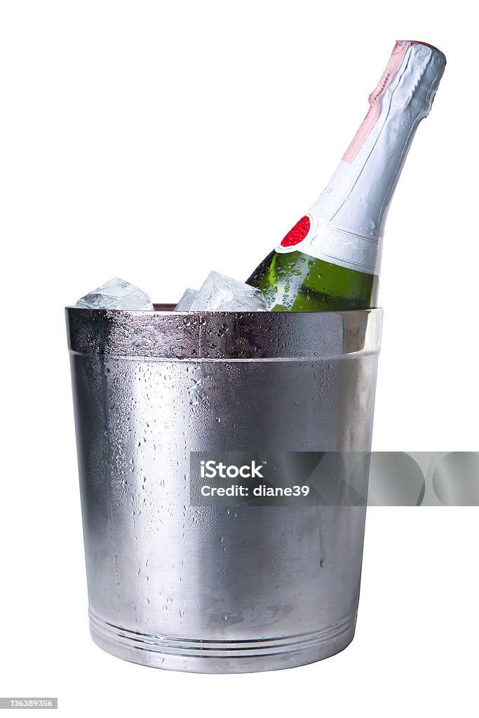 シャンパンのバケット - アイスペールのロイヤリティフリーストックフォト