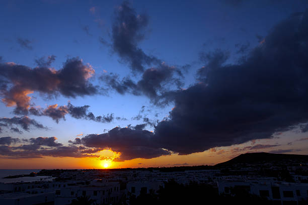 Sunset in Playa Blanca,Lanzarote,Spain